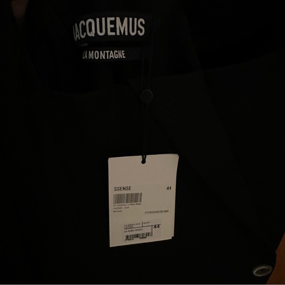 NWT Jacquemus Black La Montagne Dress - Picture 3 of 5